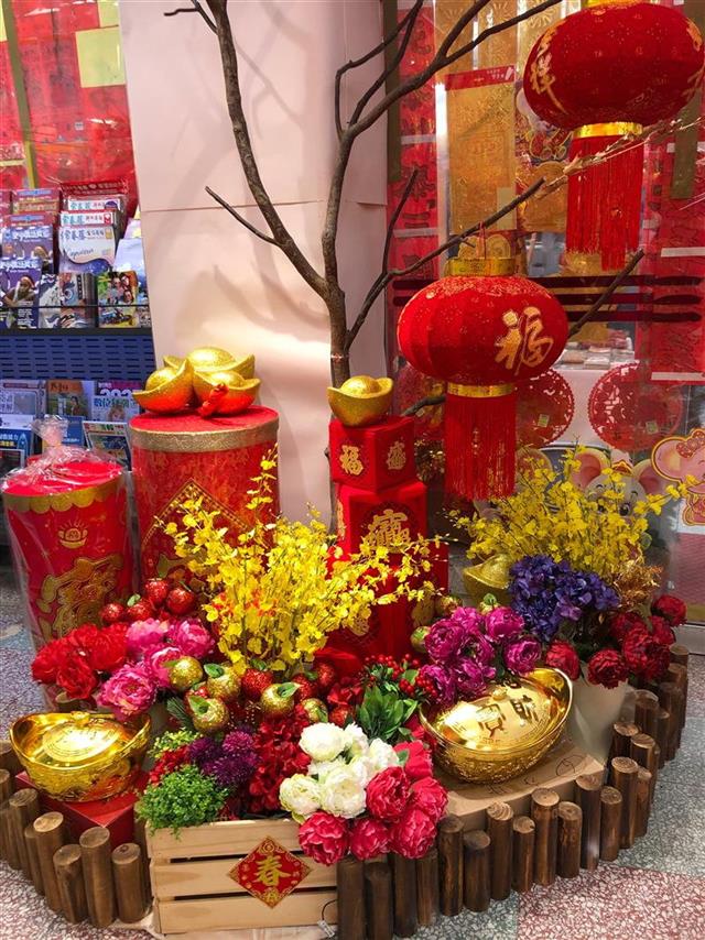 多米文廣場,春節、農曆新年佈置在 多米文化廣場